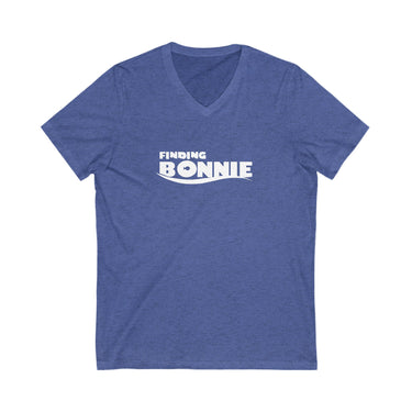 V-Neck Finding Bonnie Tee (Bella Canvas)